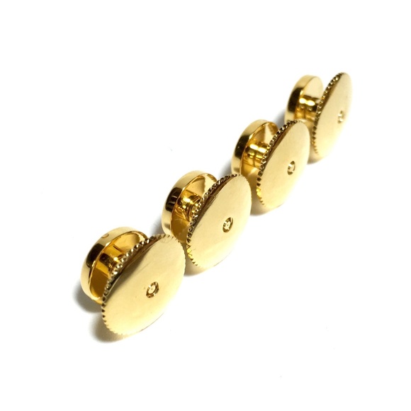 4 Mother of Pearl Shirt Stud Set With Screw Backs - Picture 2 of 2